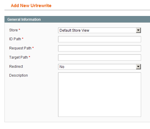 Opciones de redireccion Custom en Magento