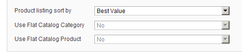 Las tres nuevas opciones de Catálogo en Magento 1.3