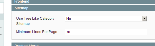 Gestión del sitemap en Magento 1.3