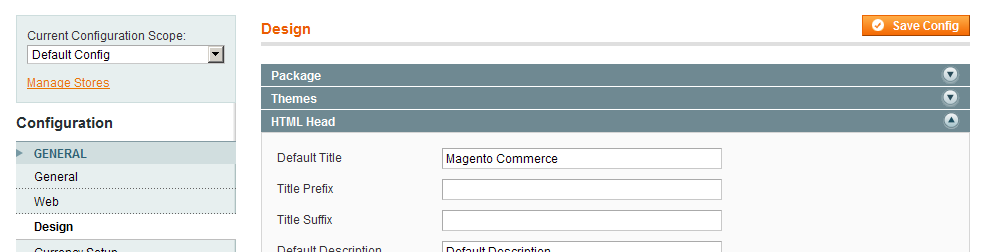 Nuevas opciones para el header de Magento