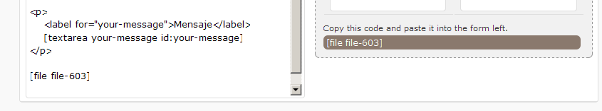 Implementando el file upload en Contact Form 7