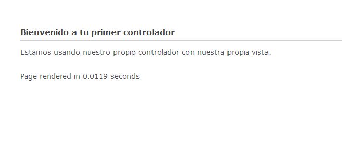 Ejemplo de controlador y vista en CodeIgniter