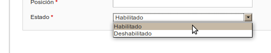 Dropdown en un formulario de backend en Magento