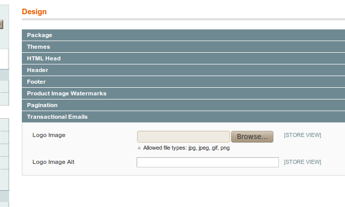 Configuración del logo de los emails en Magento