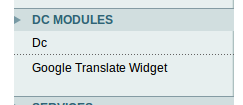 Configuración Google Translate Widget