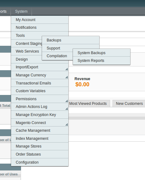 Módulo para Soporte en Magento