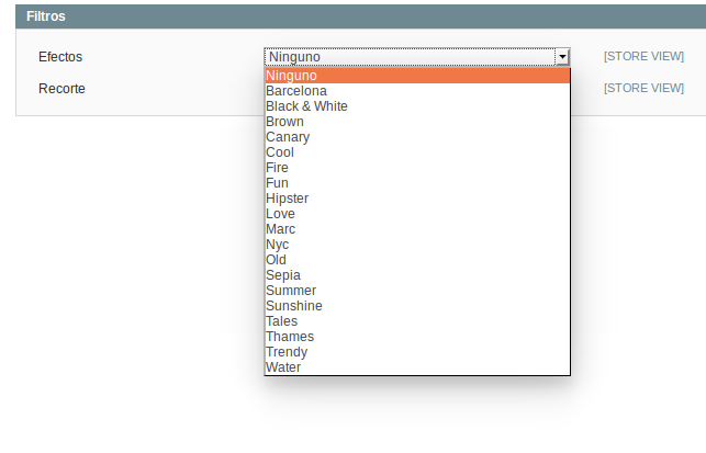 Configuración de efectos en Dc_Thumbr