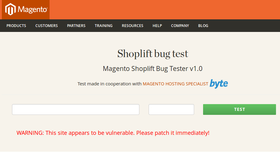 Magento SUPEE-5344