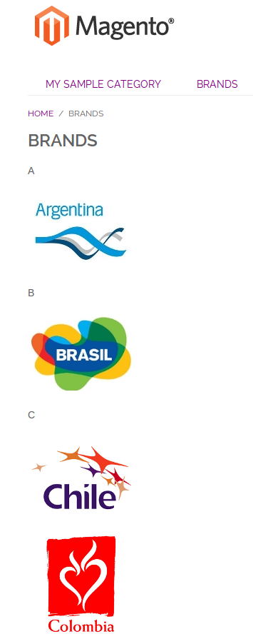 Visualización de marcas con Dc_BrandManager