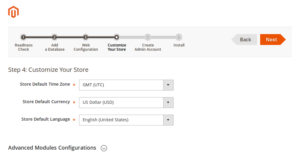 Instalación de Magento2