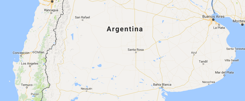 Mapa de Argentina