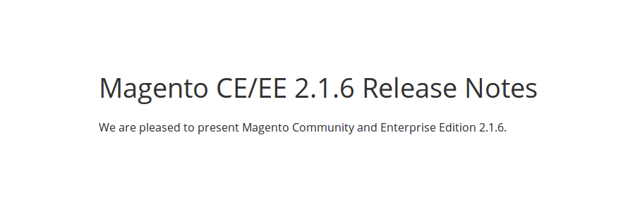 Magento 2.1.6