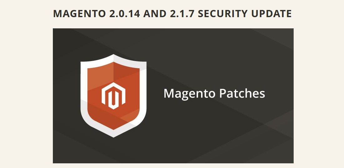 Actualización para Magento2