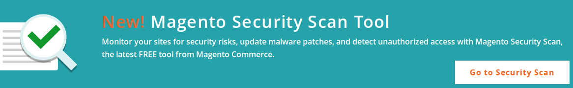Magento Security Scan