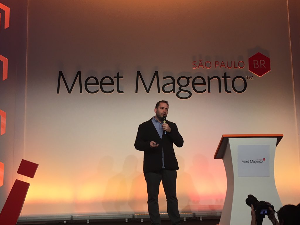 Ben Marks en el Meet Magento Brazil 2017