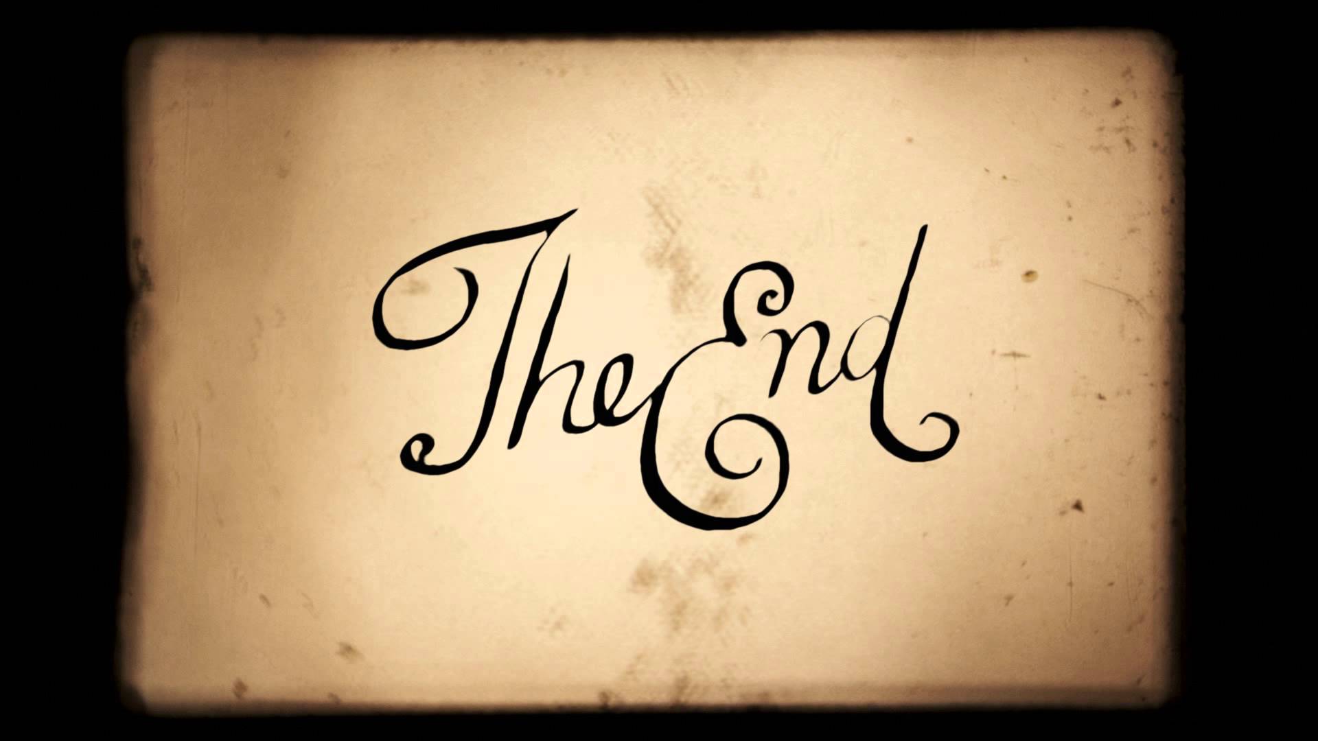 The end