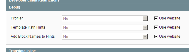 Opciones de debug a nivel Vista en Magento