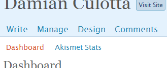 Akismet Stats en nuestro Dashboard